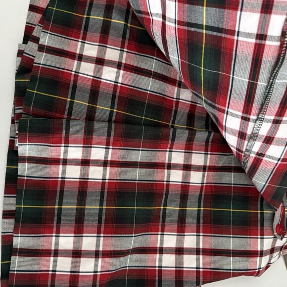 Dennis Uniform Bruce Plaid Skort Skirt J5 Junior Double Tab Multicolor NWT - Picture 7 of 8